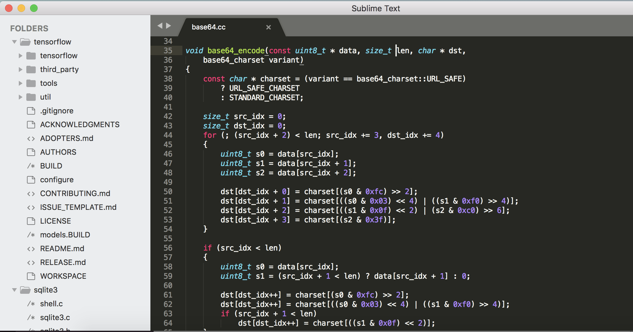 show hidden folders in sublime for windows