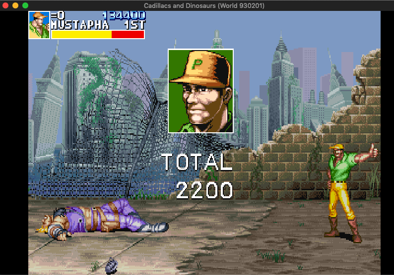 Cadillacs and Dinosaurs (U) ROM - MAME Download - Emulator Games