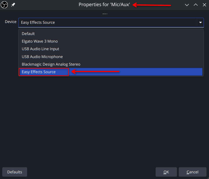 OBS-easy-effects-source-elgato-wave-3-mic