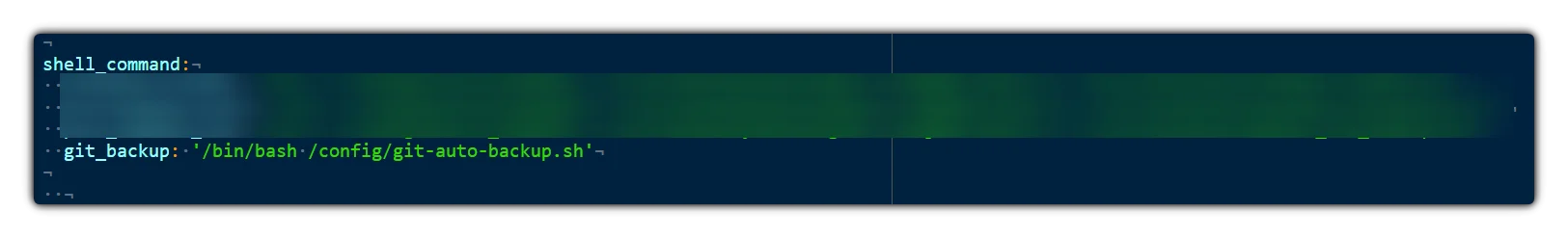 Home Assistant Configuration Yaml file 'Shell Command' Section